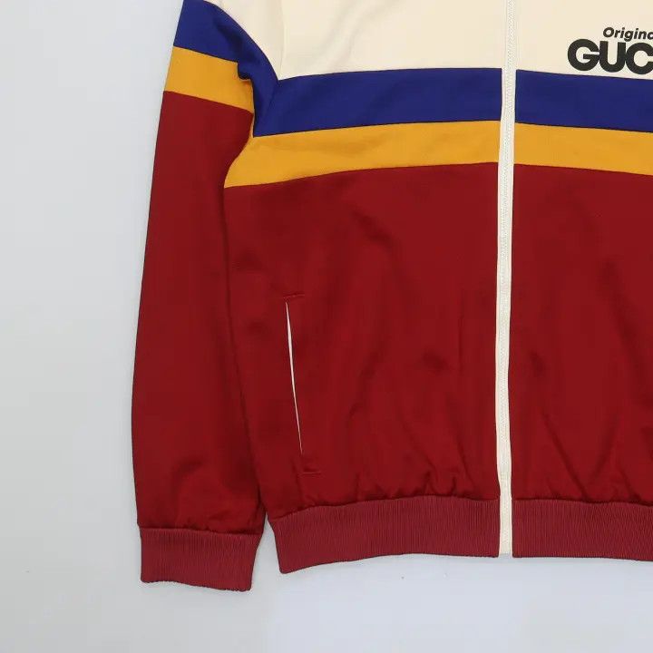 Gucci Gucci SS22 Logo Print Knit Jacket for Men Size US M / EU 48-50 / 2 - 4 Thumbnail