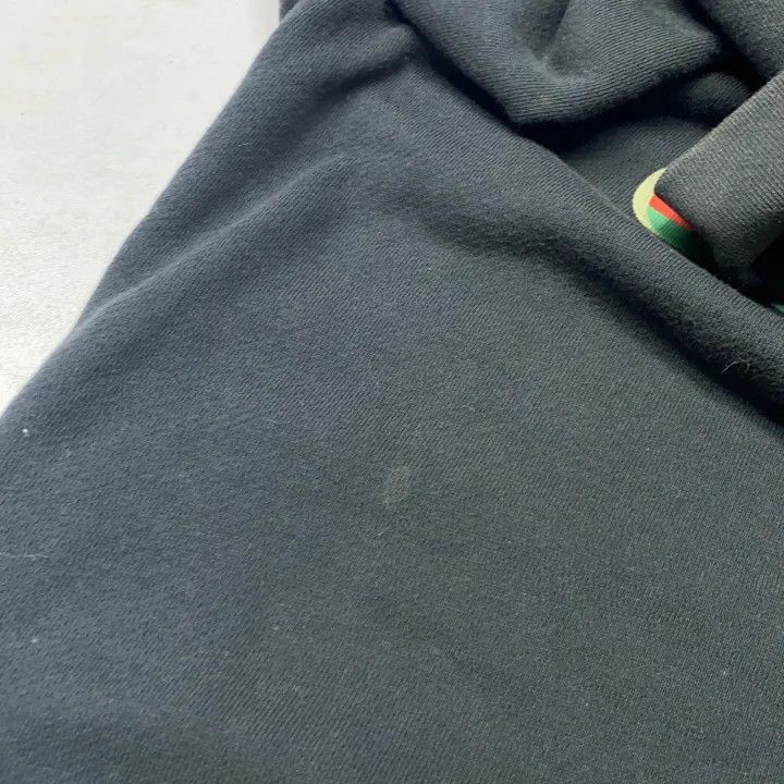 Gucci Gucci Logo Print Hoodie Black Size US M / EU 48-50 / 2 - 15 Thumbnail