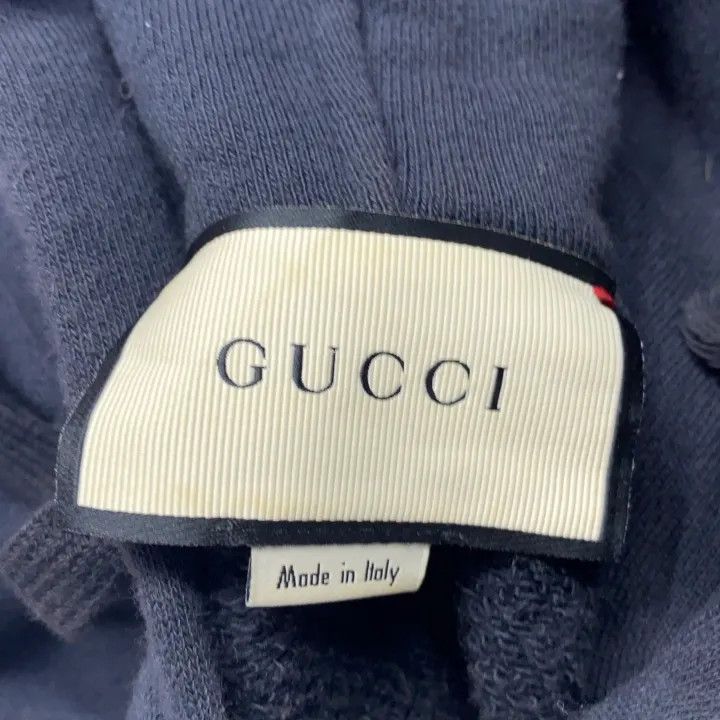 Gucci Gucci Logo Print Hoodie Black Size US M / EU 48-50 / 2 - 4 Thumbnail