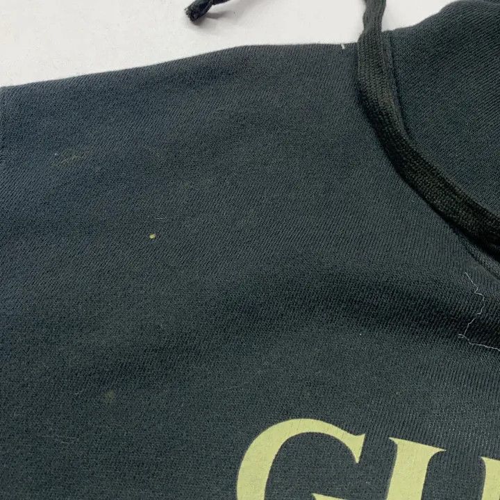 Gucci Gucci Logo Print Hoodie Black Size US M / EU 48-50 / 2 - 11 Thumbnail