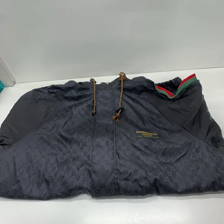 Gucci GUCCI Logo Jacquard Oversized Jacket for Men Size US L / EU 52-54 / 3 - 7 Thumbnail