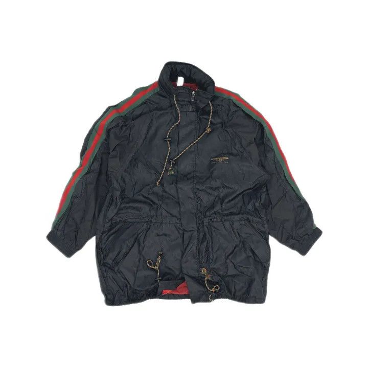 Gucci GUCCI Logo Jacquard Oversized Jacket for Men Size US L / EU 52-54 / 3 - 2 Thumbnail