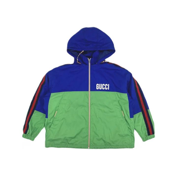 Gucci Gucci SS22 Color-Block Logo Jacket Size US M / EU 48-50 / 2 - 2 Thumbnail