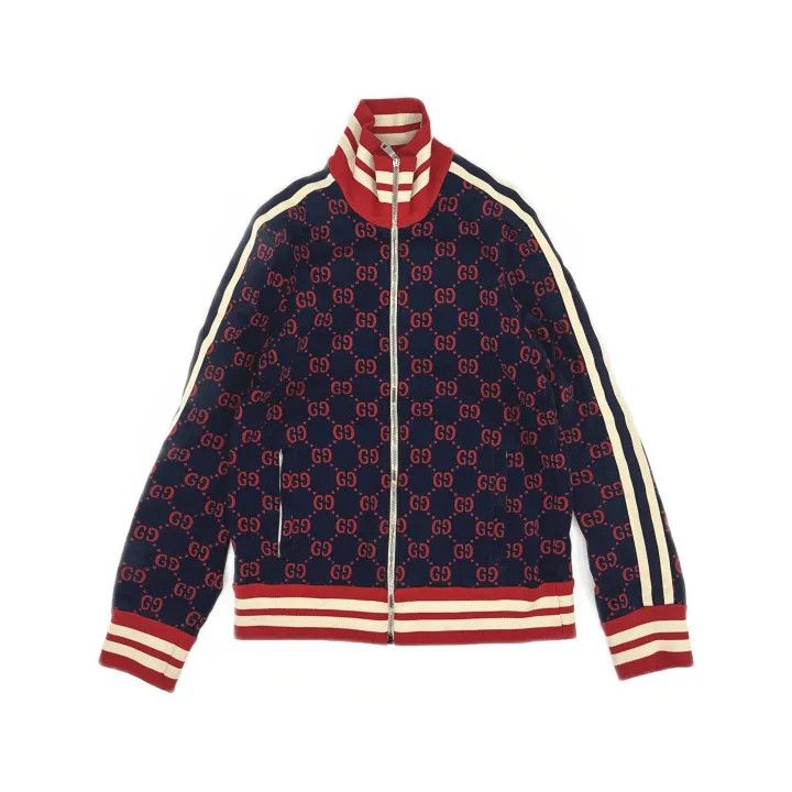 Gucci GUCCI Classic GG Zip Front Jacket Size US M / EU 48-50 / 2 - 2 Thumbnail