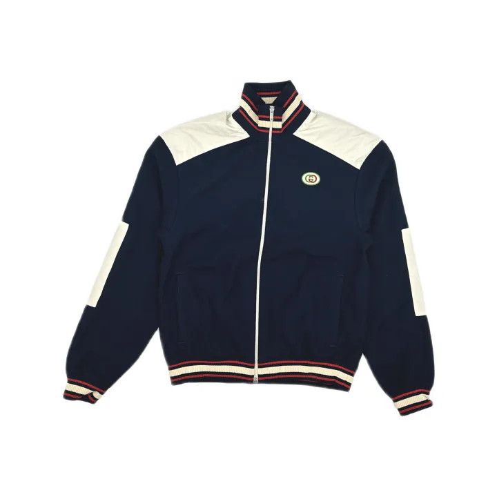 Gucci Gucci SS23 Logo Embroidered Long Sleeve Jacket Size US S / EU 44-46 / 1 - 2 Thumbnail