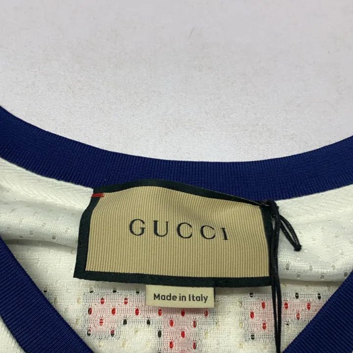 Gucci GUCCI Embroidered V-Neck Long Sleeve Sweater Size US M / EU 48-50 / 2 - 4 Thumbnail