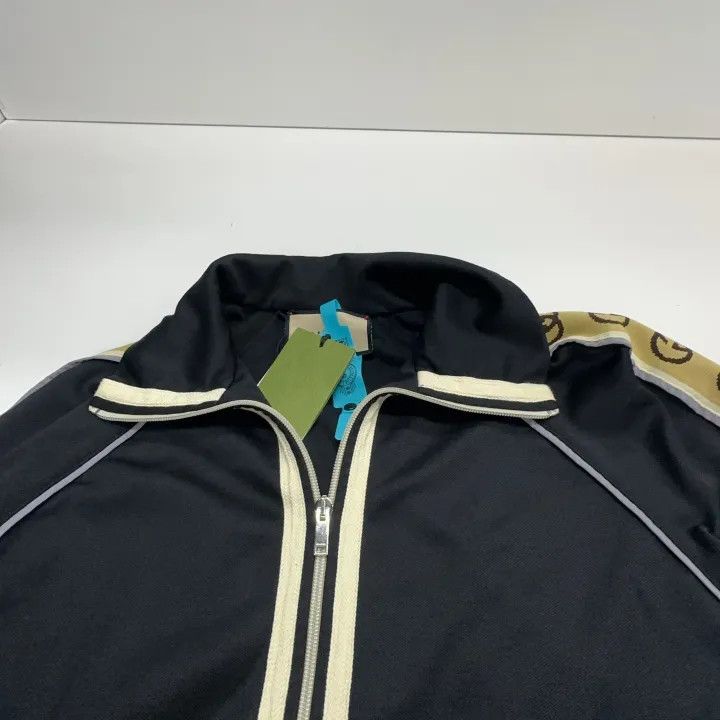 Gucci Gucci Logo Striped Casual Long Sleeve Jacket Size US XS / EU 42 / 0 - 8 Thumbnail