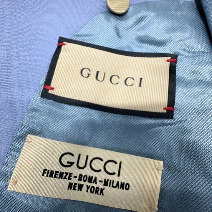 Gucci Gucci Wool Mohair Formal Jacket for Men Size US M / EU 48-50 / 2 - 8 Thumbnail