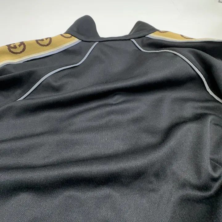 Gucci Gucci Black Logo Stripe Long Sleeve Jacket Size US XS / EU 42 / 0 - 4 Thumbnail