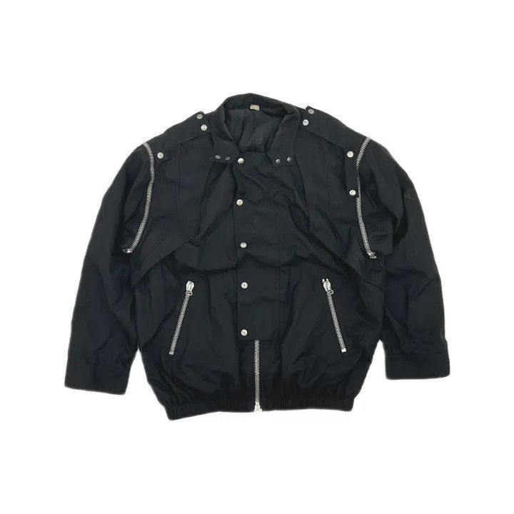 Gucci Gucci Black Detachable Sleeve Jacket Size US M / EU 48-50 / 2 - 2 Thumbnail