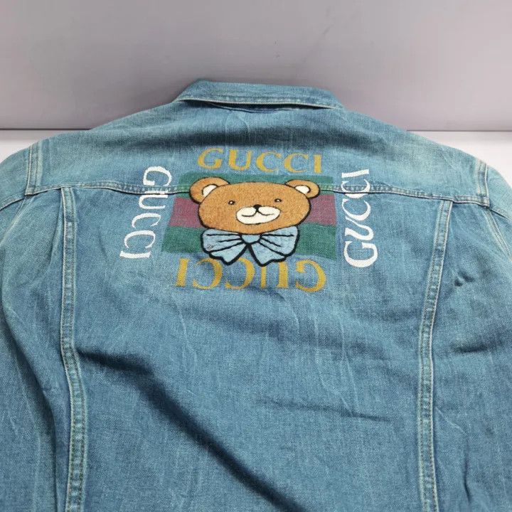 Gucci Kai x GUCCI Washable Denim Jacket Size US M / EU 48-50 / 2 - 6 Thumbnail