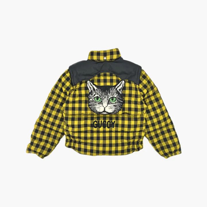 Gucci Gucci Plaid Zip-Up Warm Down Jacket Size US L / EU 52-54 / 3 - 3 Thumbnail