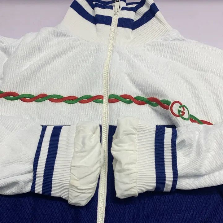 Gucci Gucci Color Block Sports Jacket for Men Size US XL / EU 56 / 4 - 13 Thumbnail
