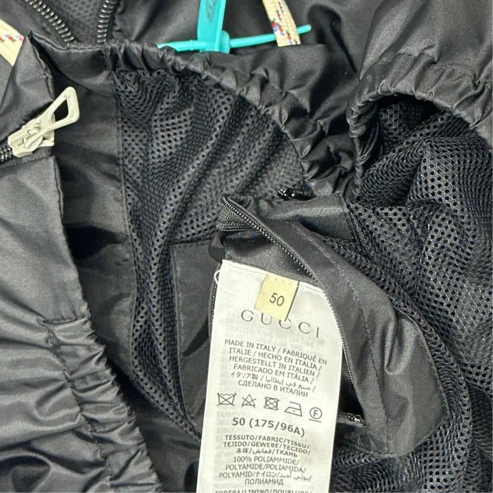Gucci Gucci FW22 Black Zip-Up Hooded Jacket Size US L / EU 52-54 / 3 - 3 Thumbnail