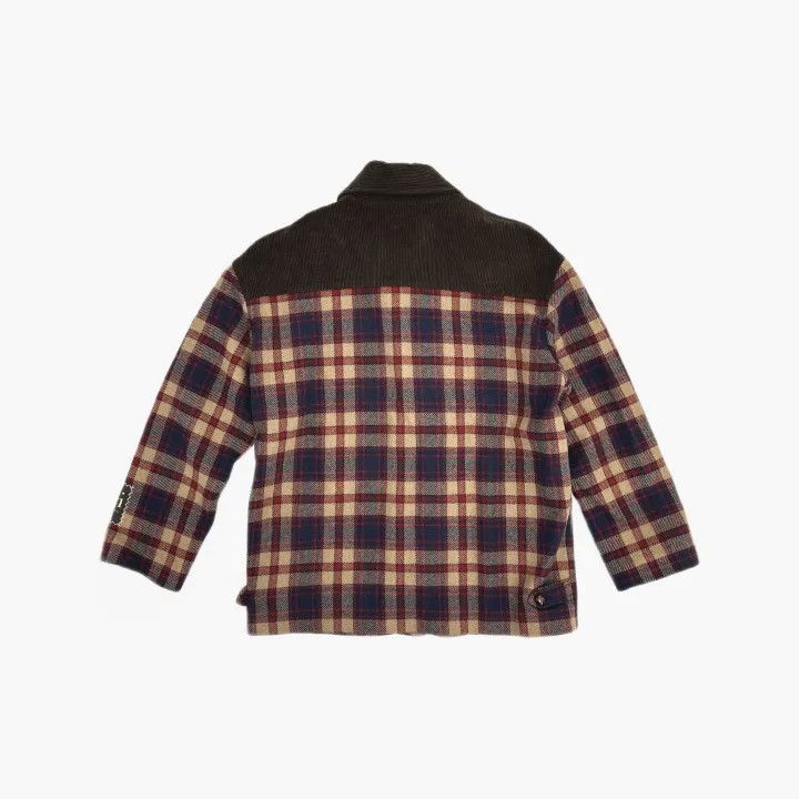 Gucci Gucci Colorful Plaid Wool and Cord Jacket Size US M / EU 48-50 / 2 - 3 Thumbnail