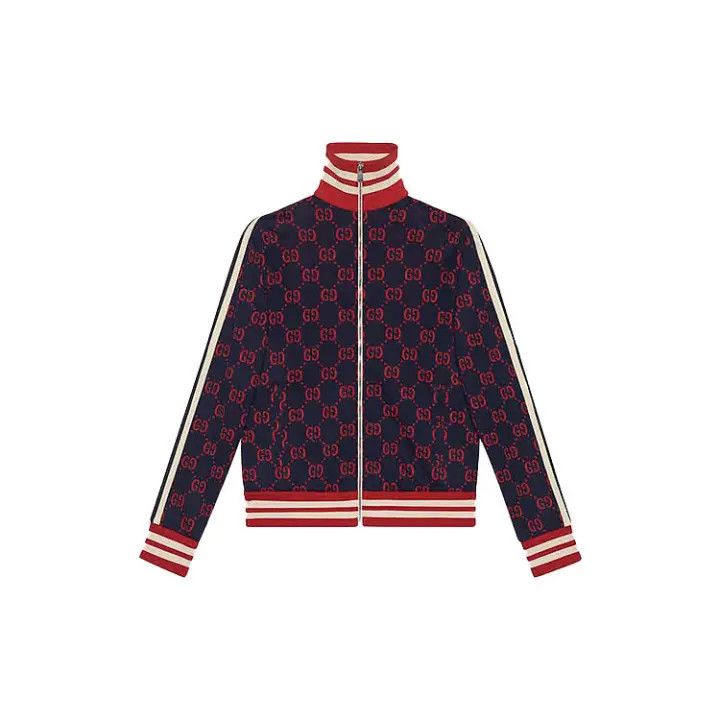 Gucci Gucci Classic GG Zip-up Jacket for Men Size US S / EU 44-46 / 1 - 2 Thumbnail