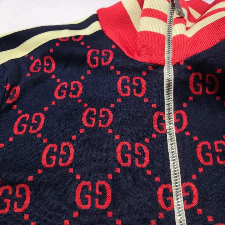 Gucci Gucci Classic GG Zip-up Jacket for Men Size US S / EU 44-46 / 1 - 7 Thumbnail