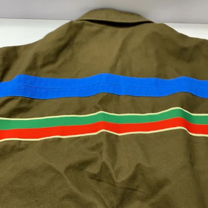 Gucci Gucci Striped Cotton Zip Jacket for Men Size US L / EU 52-54 / 3 - 6 Thumbnail