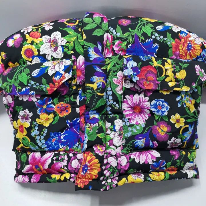 Gucci The North Face x Gucci Floral Hooded Puffer Jacket Size US XS / EU 42 / 0 - 13 Thumbnail