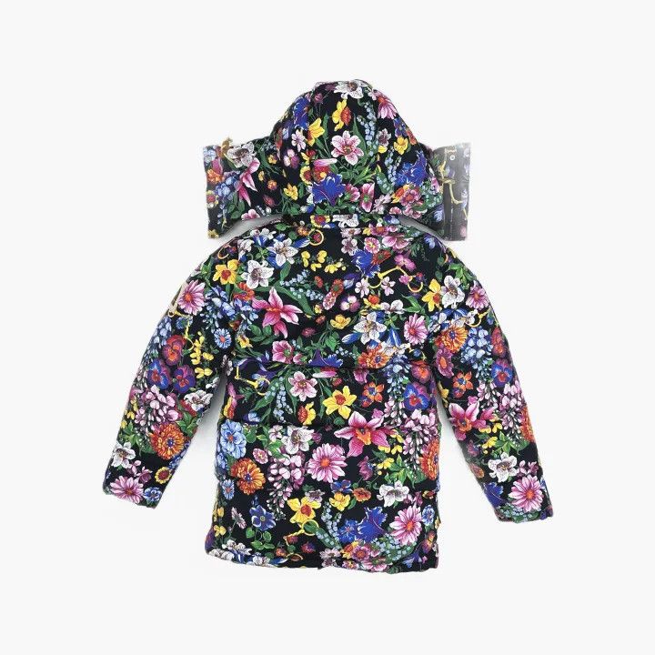 Gucci The North Face x Gucci Floral Hooded Puffer Jacket Size US XS / EU 42 / 0 - 3 Thumbnail