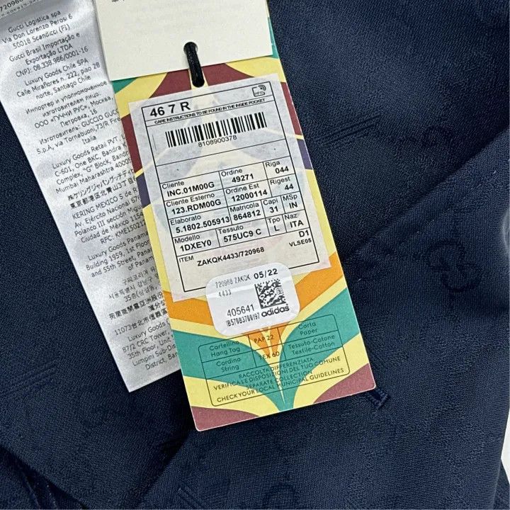 Gucci Gucci x Adidas Logo Embroidered Suit Jacket Size US M / EU 48-50 / 2 - 6 Thumbnail