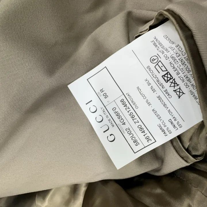Gucci Gucci Casual Double-Breasted Trench Coat Size US L / EU 52-54 / 3 - 4 Thumbnail