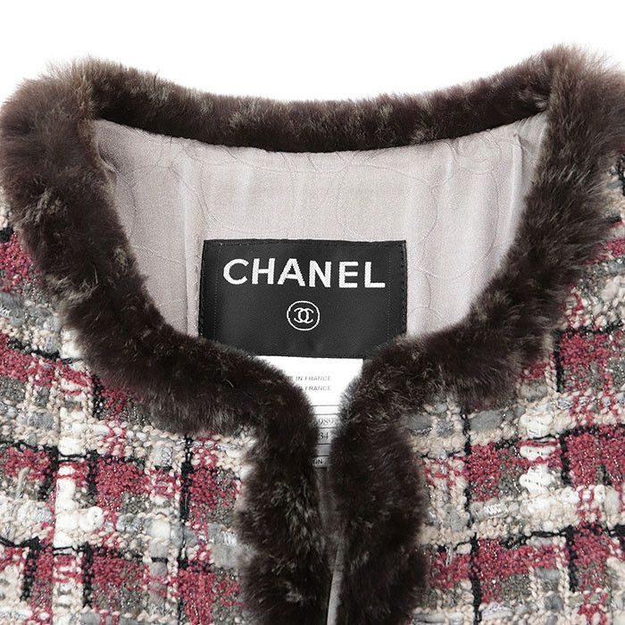 Chanel Chanel Chanel Tweed Wool Blend Set Up Others Suits P26781 DUTY FREE for USA Size ONE SIZE - 12 Thumbnail
