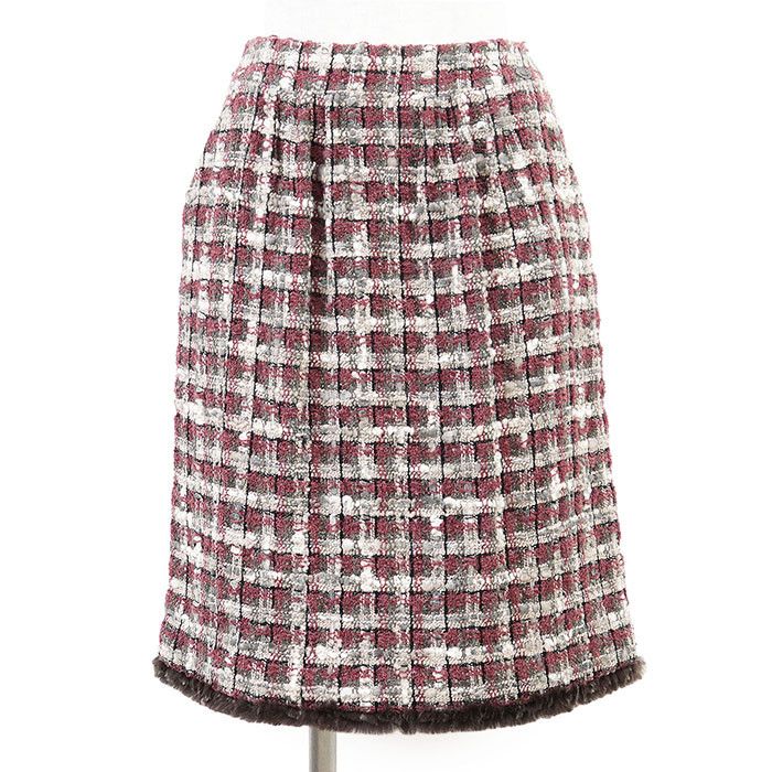Chanel Chanel Chanel Tweed Wool Blend Set Up Others Suits P26781 DUTY FREE for USA Size ONE SIZE - 7 Thumbnail