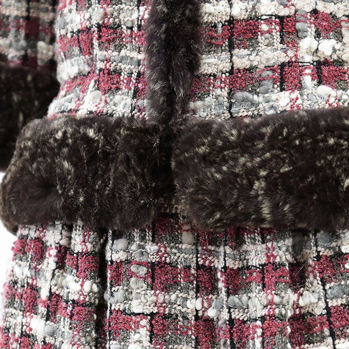 Chanel Chanel Chanel Tweed Wool Blend Set Up Others Suits P26781 DUTY FREE for USA Size ONE SIZE - 13 Thumbnail