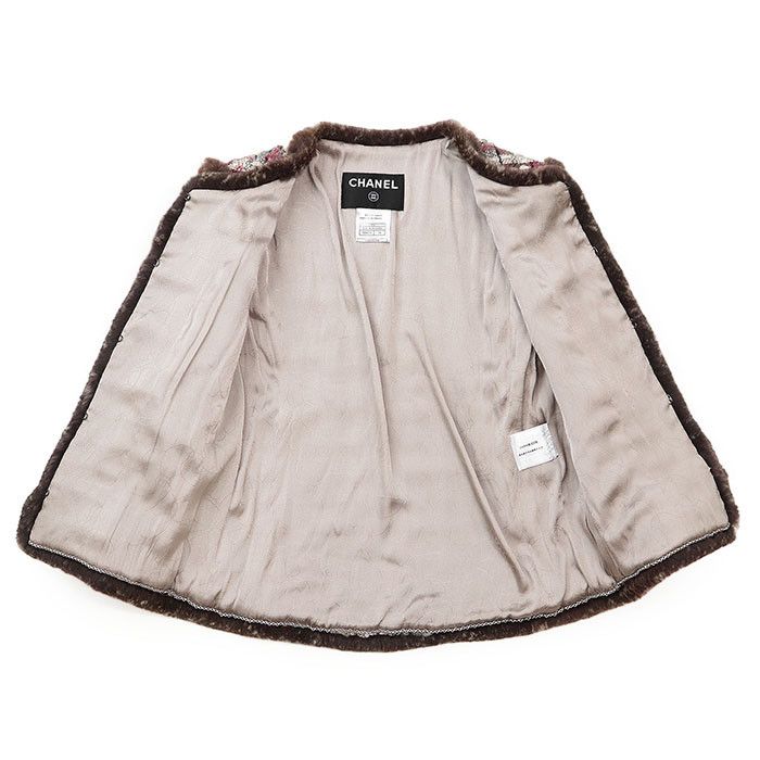 Chanel Chanel Chanel Tweed Wool Blend Set Up Others Suits P26781 DUTY FREE for USA Size ONE SIZE - 4 Thumbnail