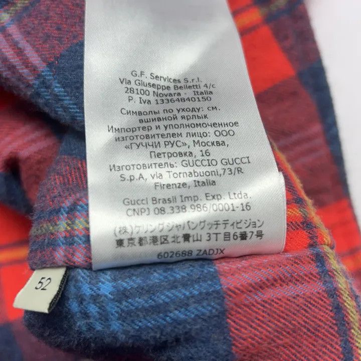 Gucci Gucci x Disney Embroidered Plaid Shirt Size US L / EU 52-54 / 3 - 6 Thumbnail