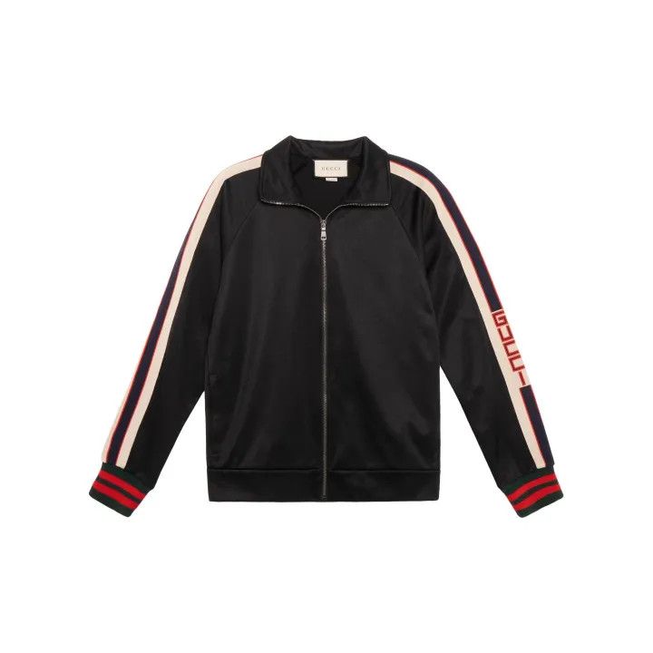 Gucci Gucci Technical Jersey Track Jacket for Men Size US XL / EU 56 / 4 - 2 Thumbnail
