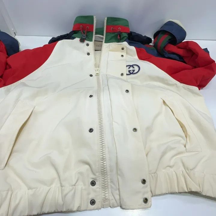 Gucci Gucci High Neck Color Block Jacket Size US L / EU 52-54 / 3 - 10 Thumbnail