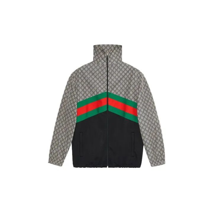 Gucci Gucci Retro Logo Knit Zip Jacket for Men Size US M / EU 48-50 / 2 - 2 Thumbnail