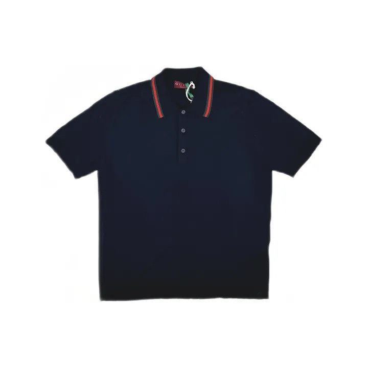 Gucci Gucci Short Sleeve Polo with Ribbed Edging Size US L / EU 52-54 / 3 - 2 Thumbnail