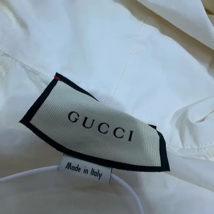 Gucci Gucci Logo Half-Zip Hooded Windbreaker Size US L / EU 52-54 / 3 - 7 Thumbnail