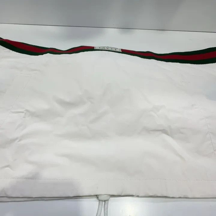 Gucci Gucci Logo Half-Zip Hooded Windbreaker Size US L / EU 52-54 / 3 - 9 Thumbnail