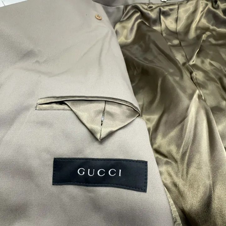 Gucci Gucci Casual Double-Breasted Trench Coat Size US L / EU 52-54 / 3 - 4 Thumbnail