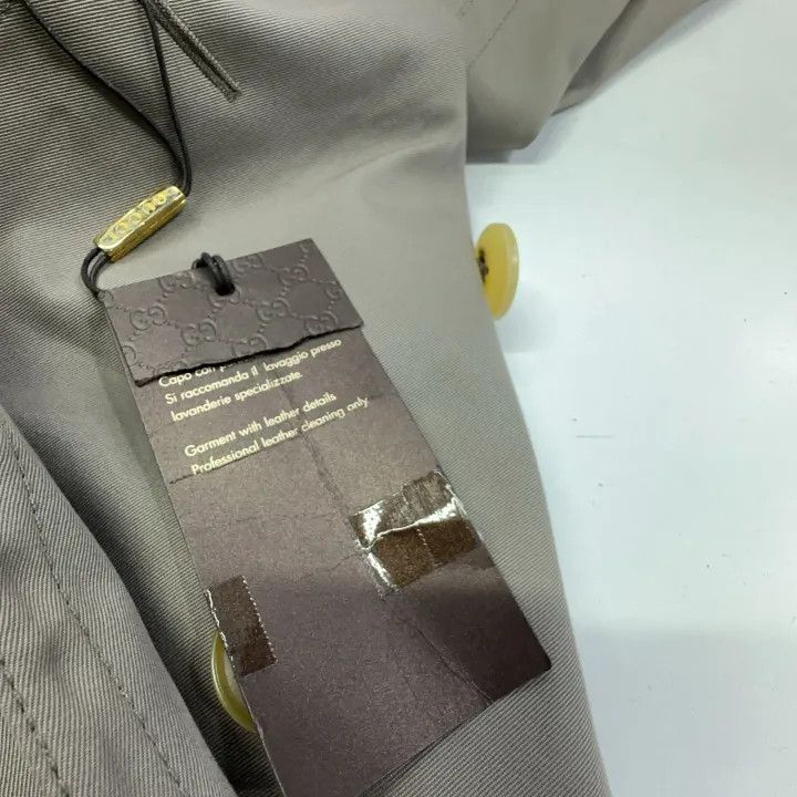 Gucci Gucci Casual Double-Breasted Trench Coat Size US L / EU 52-54 / 3 - 5 Thumbnail