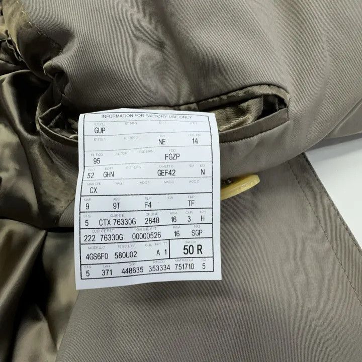Gucci Gucci Casual Double-Breasted Trench Coat Size US L / EU 52-54 / 3 - 6 Thumbnail
