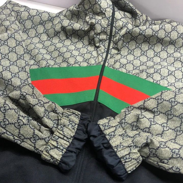 Gucci GUCCI Vintage Logo Zip-Up Jacket Size US M / EU 48-50 / 2 - 8 Thumbnail