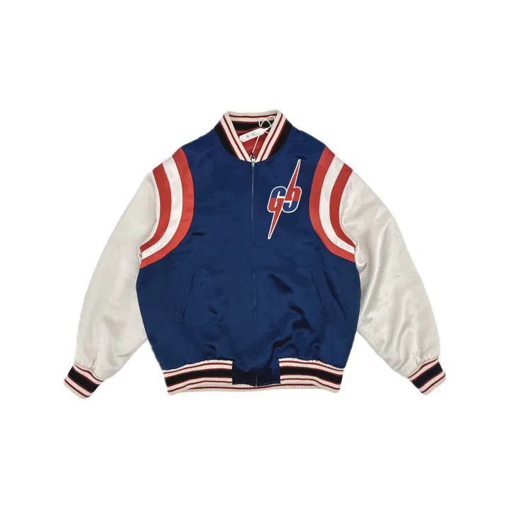 Gucci Gucci Color Block Logo Embroidered Jacket Size US L / EU 52-54 / 3 - 2 Thumbnail