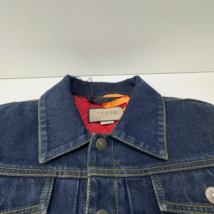 Gucci Gucci Denim Long Sleeve Jacket for Men Size US M / EU 48-50 / 2 - 9 Thumbnail