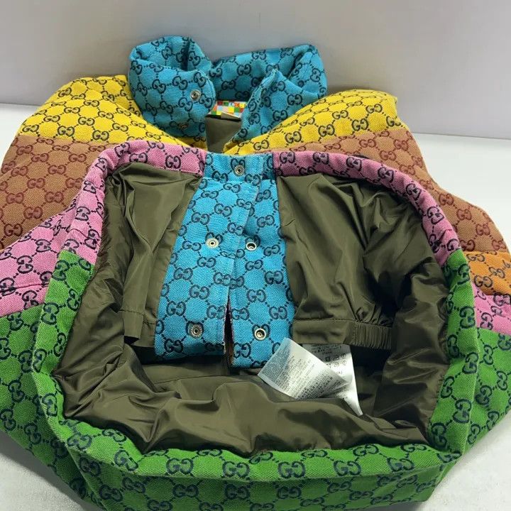 Gucci Gucci Color Block Casual Vest Size US L / EU 52-54 / 3 - 8 Thumbnail