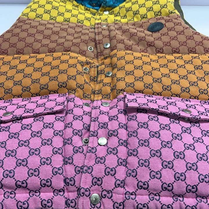 Gucci Gucci Color Block Casual Vest Size US L / EU 52-54 / 3 - 7 Thumbnail