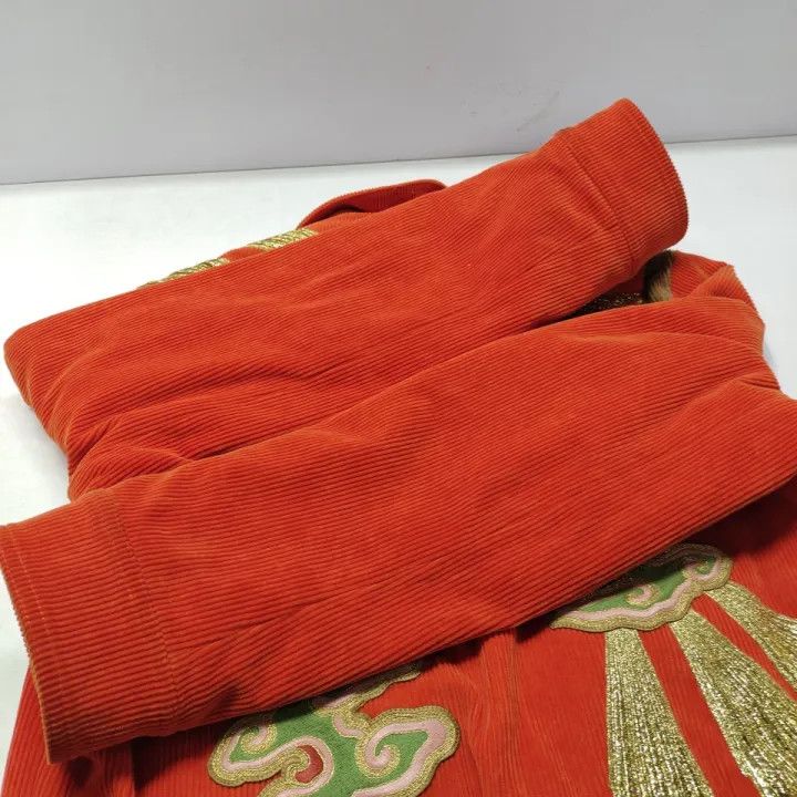 Gucci Gucci Red Embroidered Jacket Size US L / EU 52-54 / 3 - 12 Thumbnail