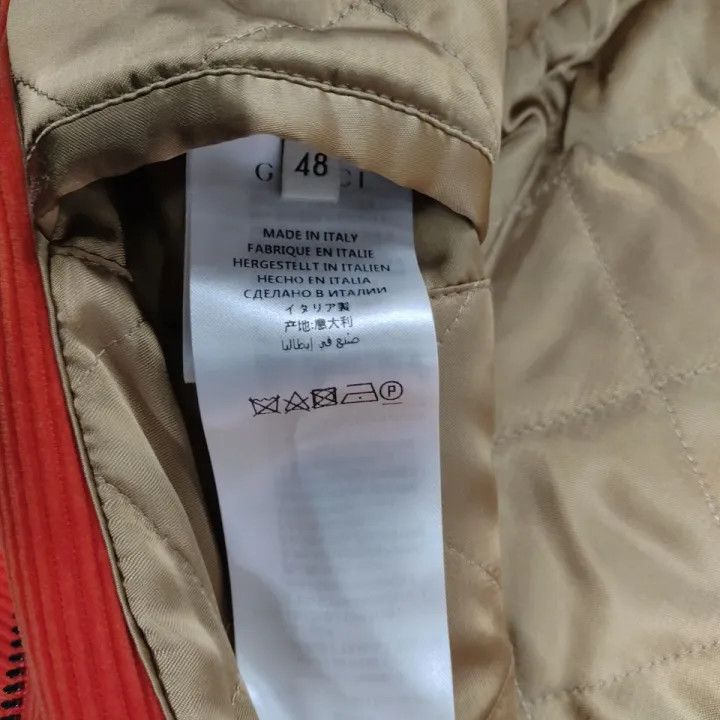 Gucci Gucci Red Embroidered Jacket Size US L / EU 52-54 / 3 - 5 Thumbnail