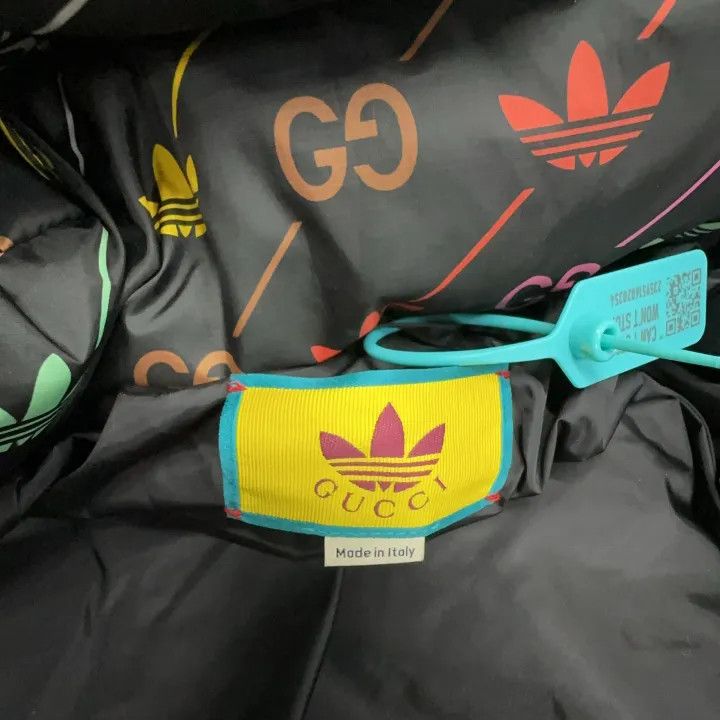 Gucci Gucci x Adidas Printed Casual Down Jacket Size US L / EU 52-54 / 3 - 6 Thumbnail