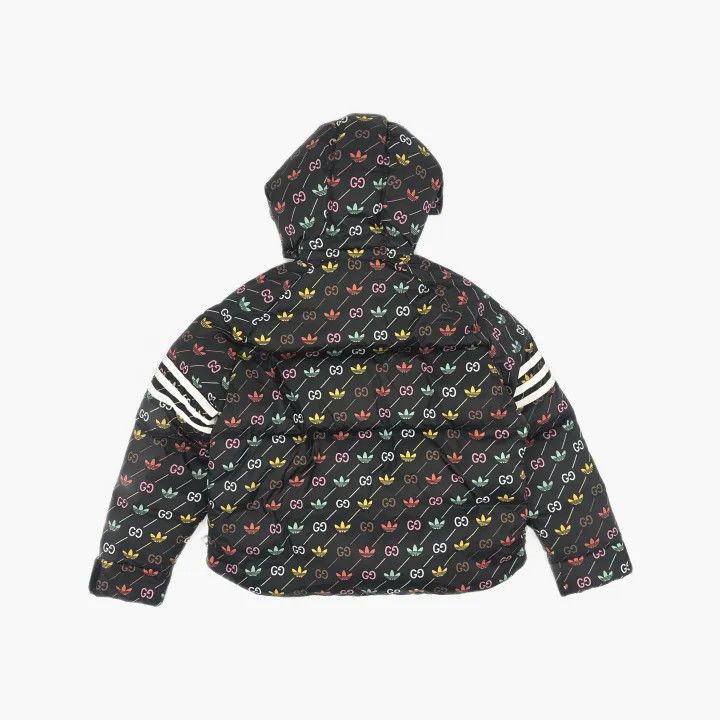 Gucci Gucci x Adidas Printed Casual Down Jacket Size US L / EU 52-54 / 3 - 3 Thumbnail