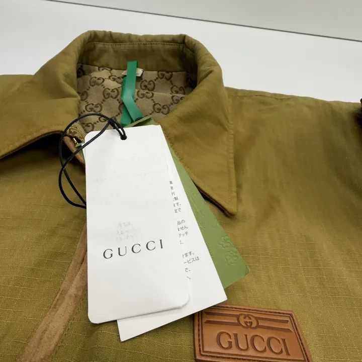 Gucci Gucci FW21 Reversible Vintage Logo Jacket Size US L / EU 52-54 / 3 - 6 Thumbnail